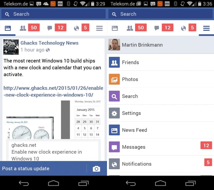 Facebook Lite makes a return as a mobile application - gHacks Tech